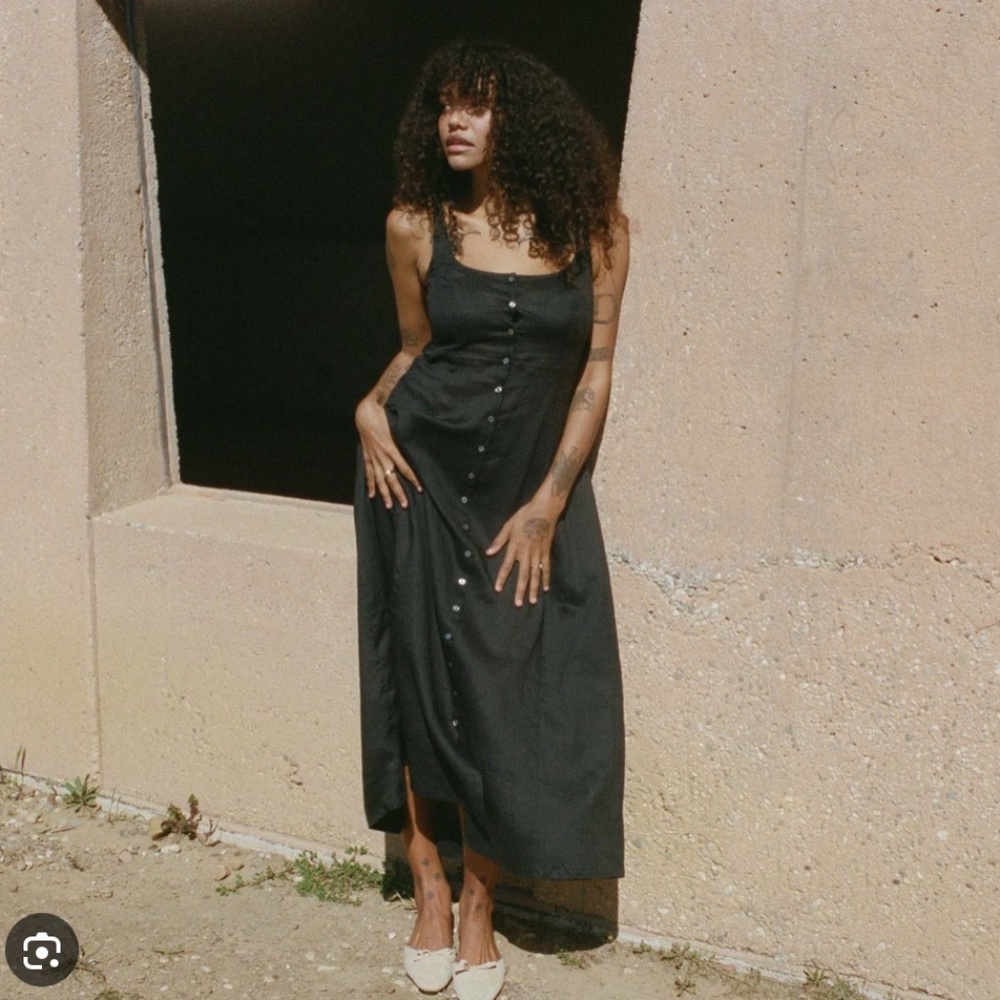 Doen Lantana Dress Black Size Small Just dry cleaned EUC